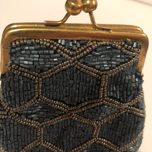 David Jeffery Beaded Coin Purse - Picture 2 of 8
